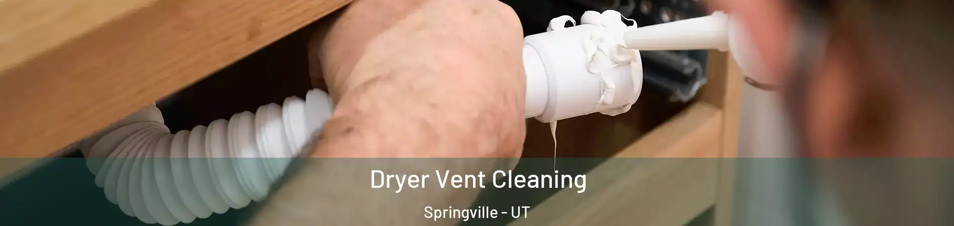  Dryer Vent Cleaning Springville - UT