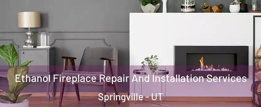  Ethanol Fireplace Repair And Installation Services Springville - UT
