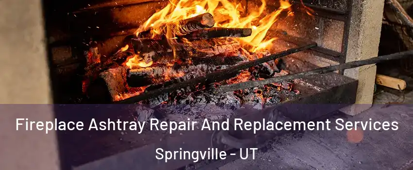  Fireplace Ashtray Repair And Replacement Services Springville - UT