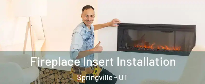  Fireplace Insert Installation Springville - UT
