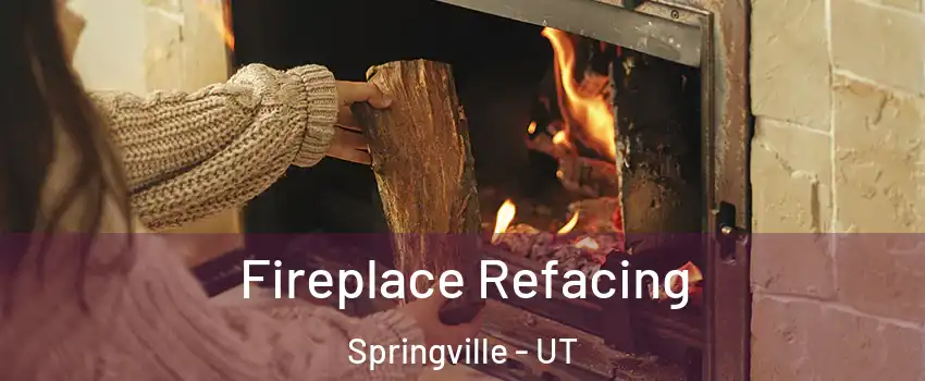  Fireplace Refacing Springville - UT