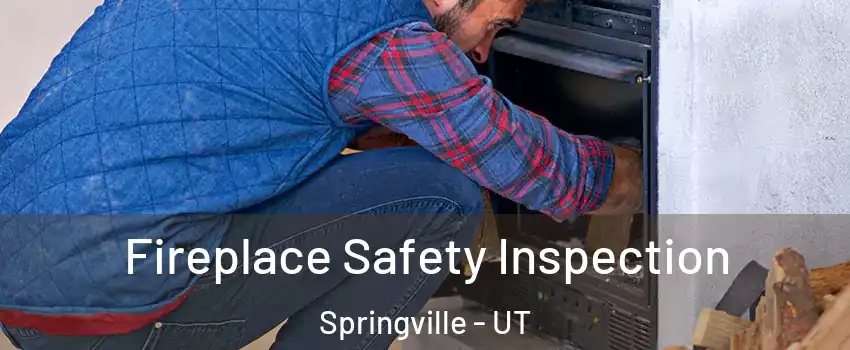  Fireplace Safety Inspection Springville - UT