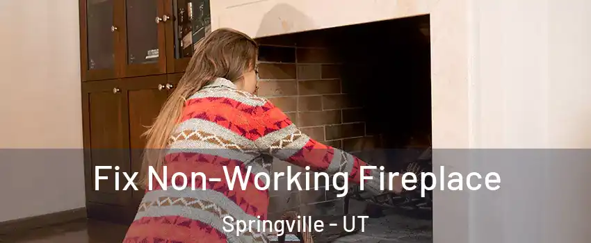  Fix Non-Working Fireplace Springville - UT