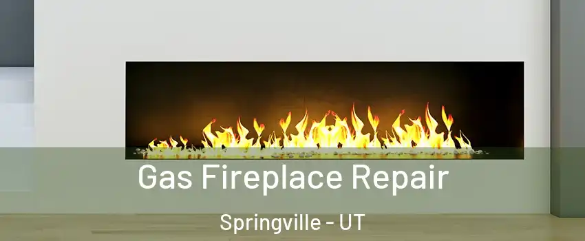  Gas Fireplace Repair Springville - UT