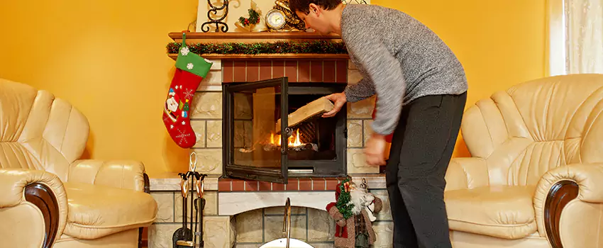 Gas to Wood-Burning Fireplace Conversion Services in Springville, Utah