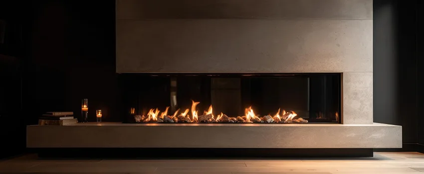 Gas Fireplace Ember Bed Design Services in Springville, Utah