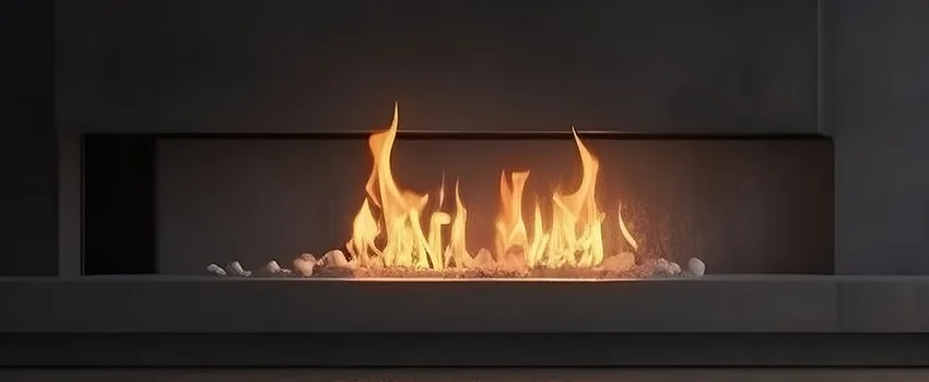 B-Vent Gas Fireplace Installation in Springville, UT