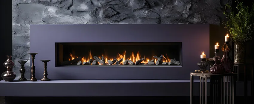 Ember Bed for Ventless Gas Fireplace in Springville, UT
