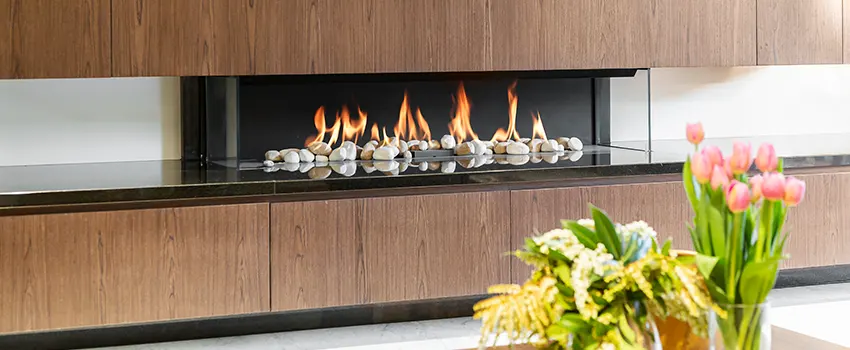 Double-height Fireplace Design Refurbishment in Springville, Utah
