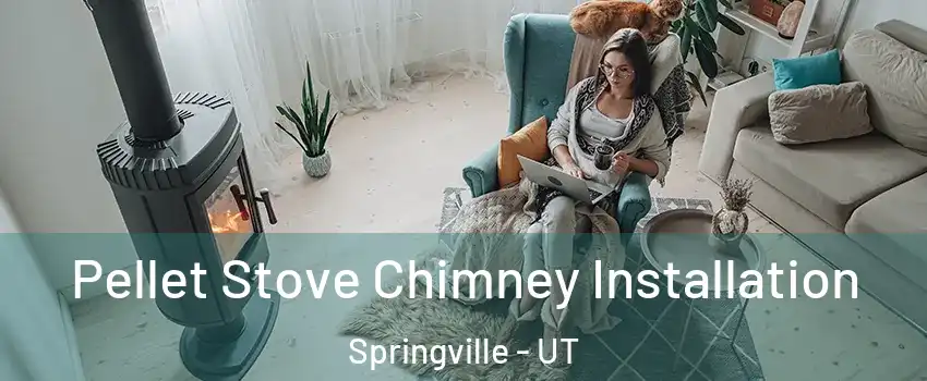  Pellet Stove Chimney Installation Springville - UT