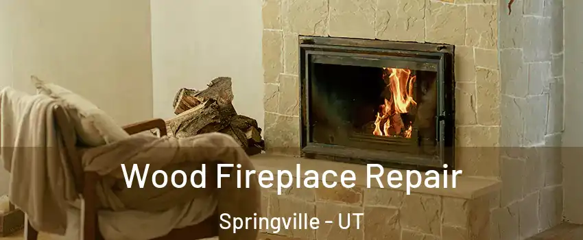  Wood Fireplace Repair Springville - UT
